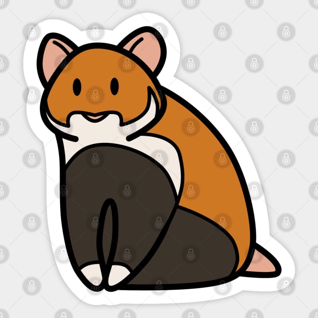 European Hamster Sticker by DeguArts